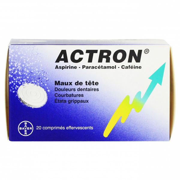 Actron 20 comprimés effervescents