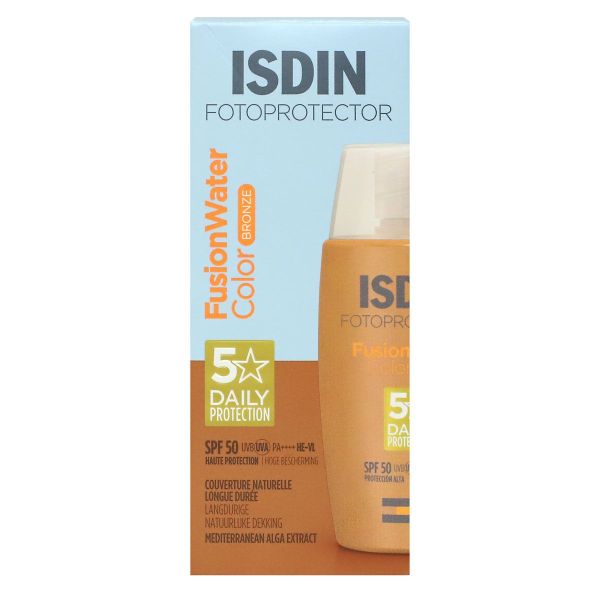 Fotoprotector Fusion Water Color SPF50 teinte bronze 50ml