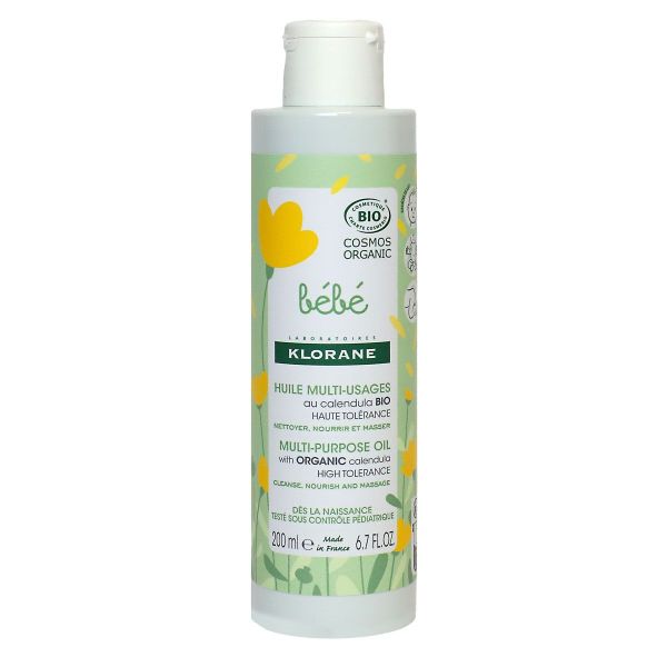 Bébé huile multi-usages bio 200ml