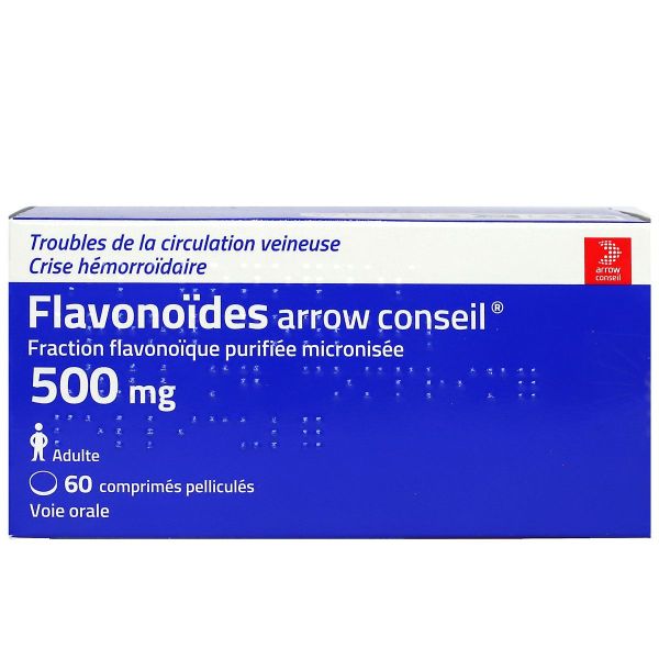 Flavonoïdes conseil 500mg 60 comprimés
