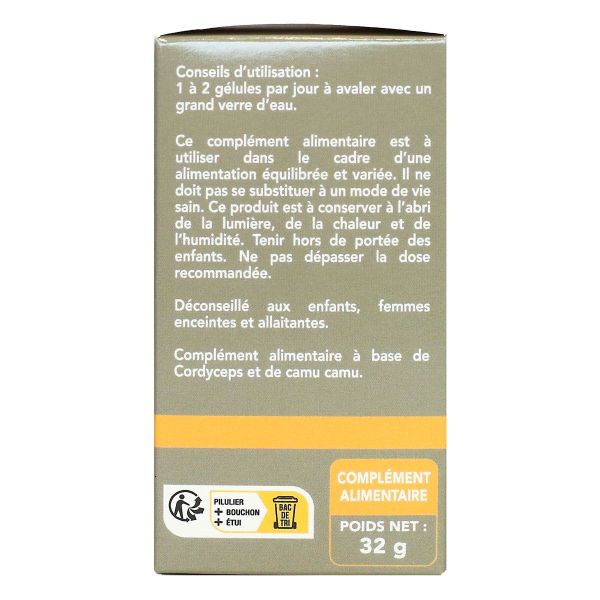 Cordyceps 60 gélules végétales