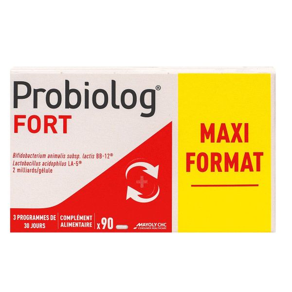 Probiolog Fort équilibre du microbiote intestinal 90 gélules