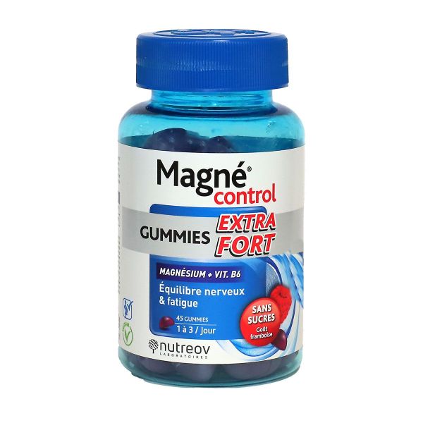 Magne Control Extra Fort magnesium Vitamine B6 45 gummies