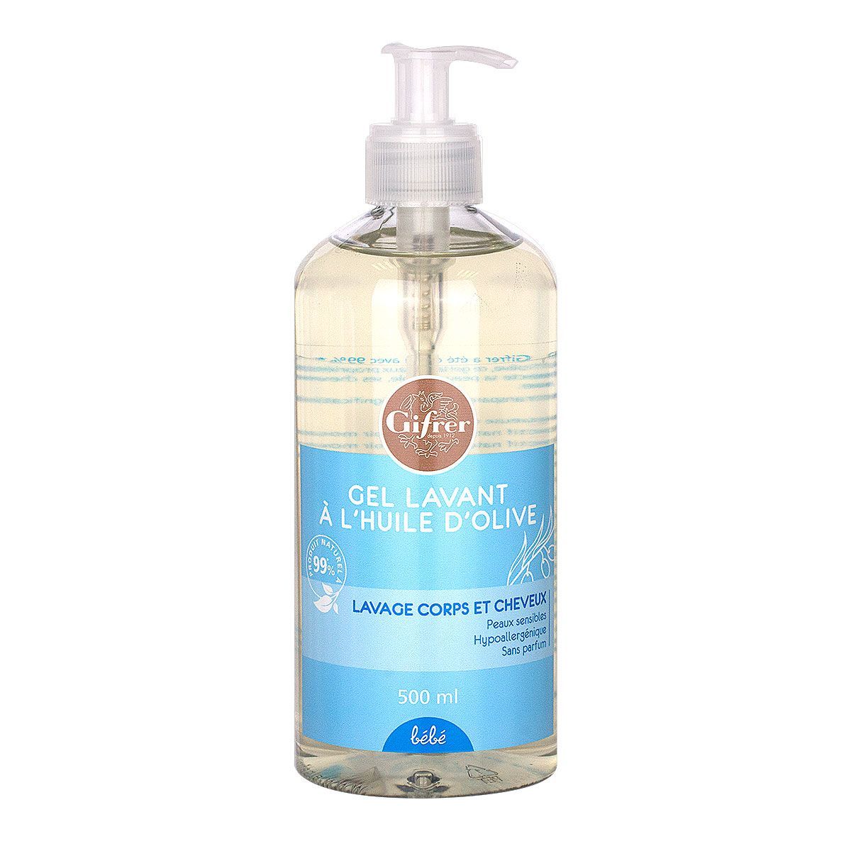 Le Gel Lavant A L Huile D Olive Bebe Gifrer Est Ideal Pour Le Lavage Du Corps Et Des Cheveux Du Bebe