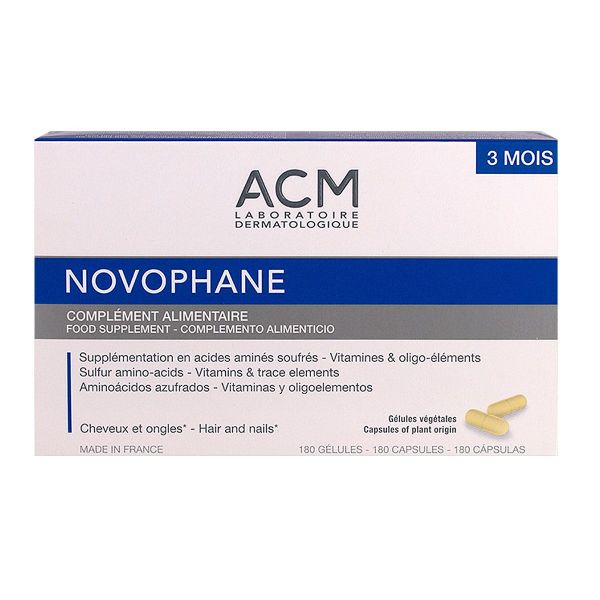 Novophane cheveux & ongles 180 gélules