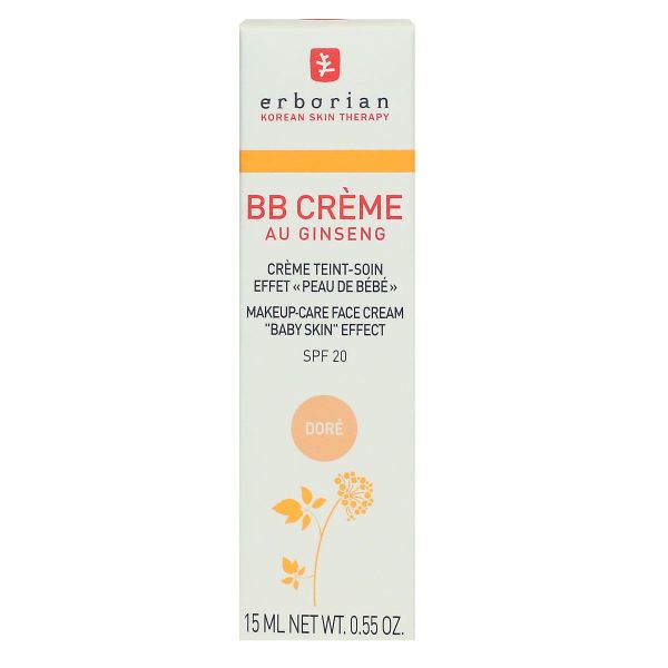 BB crème au ginseng soin effet peau de bébé SPF20 teinte dorée 15ml