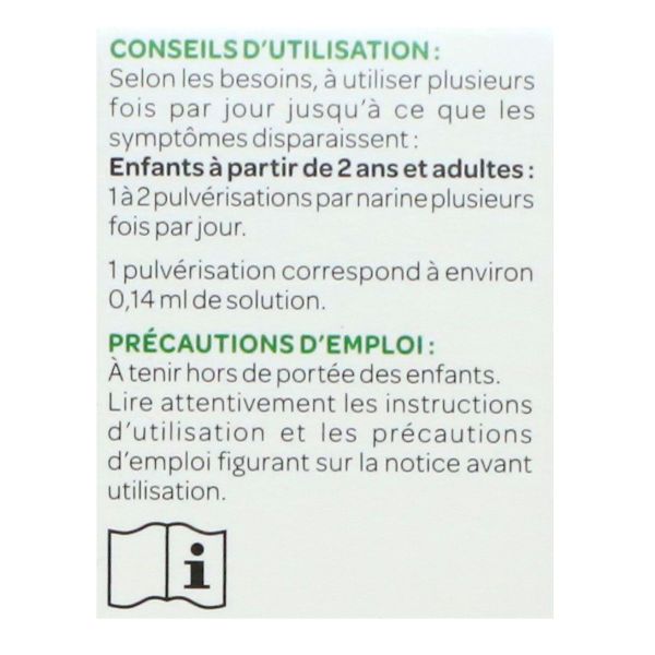 Activox spray nasal rhume rhinite 20ml