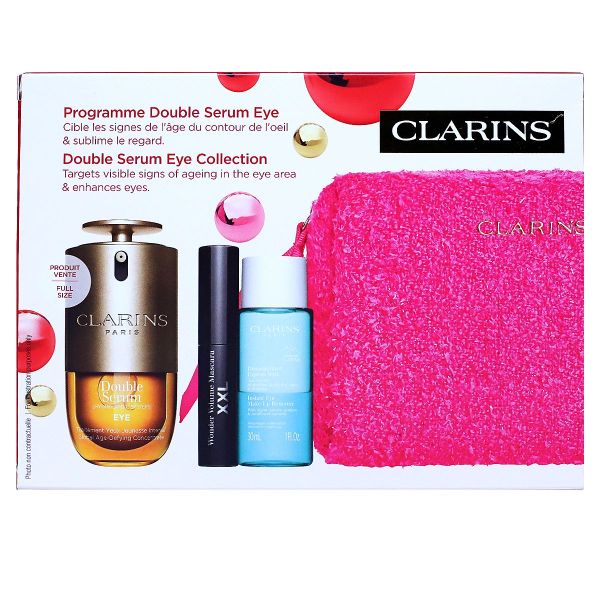 Coffret soin anti-âge regard double serum yeux