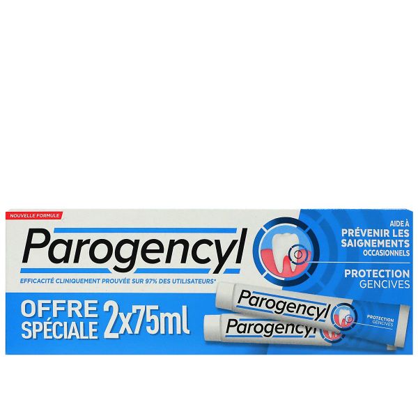 Dentifrice prévention gencives 2x75ml