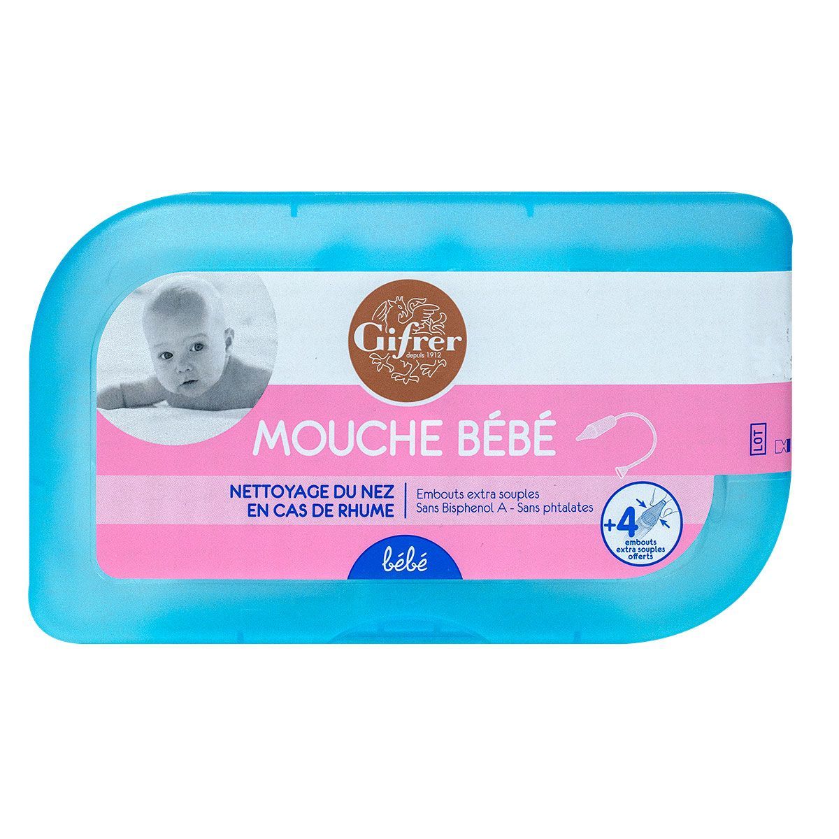 Mouche Bebe Avec 4 Embouts Extra Souples Mouche Bebe Avec 4 Embouts Extra Souples