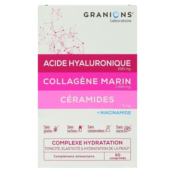Complexe Hydratation peau cheveux et ongles 60 comprimés