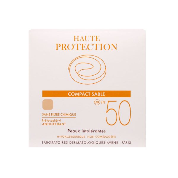 Crème compacte solaire 10g sable