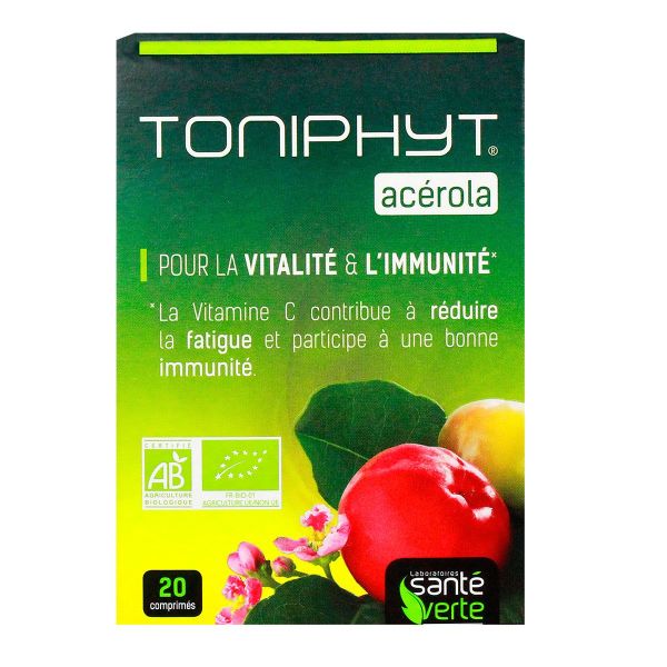 Toniphyt acérola 20 comprimés à croquer